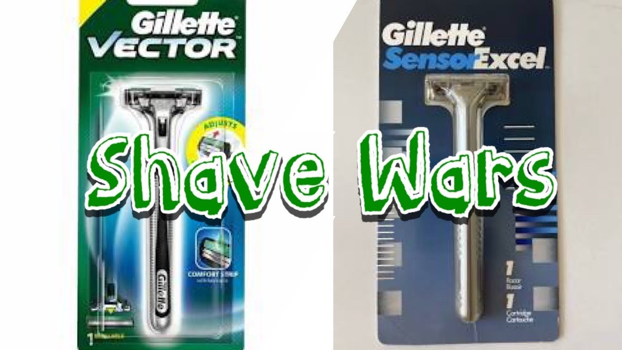 Shave Wars: Gillette Atra VS Gillette Sensor Excel