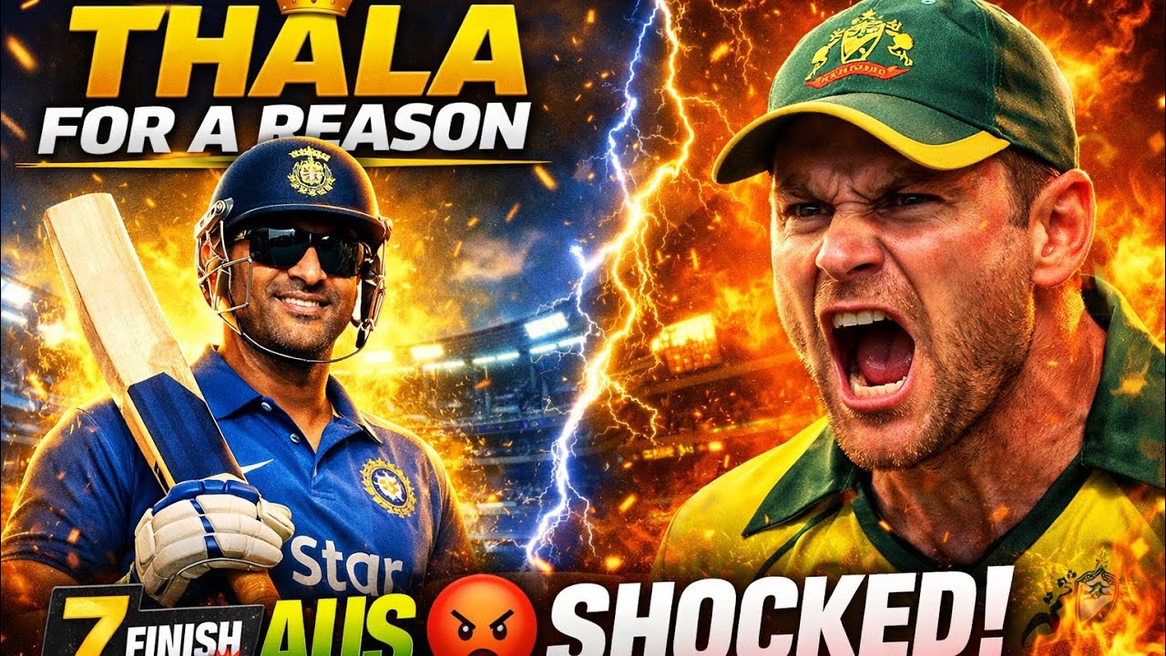 THALA FOR A REASON 😎💕Dhoni Finishes Like a King!