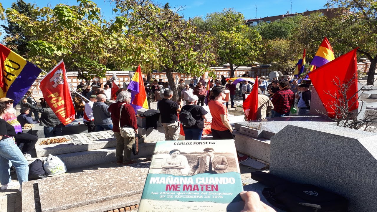 27 de septiembre 1975 Últimos Fusilados del Franquismo Cementerio Civil Madrid La Almudena