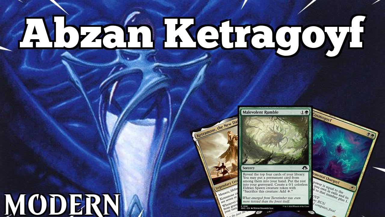 Open Your Heart to the Power of Powder Goyf! | Abzan Ketragoyf | Modern | MTGO