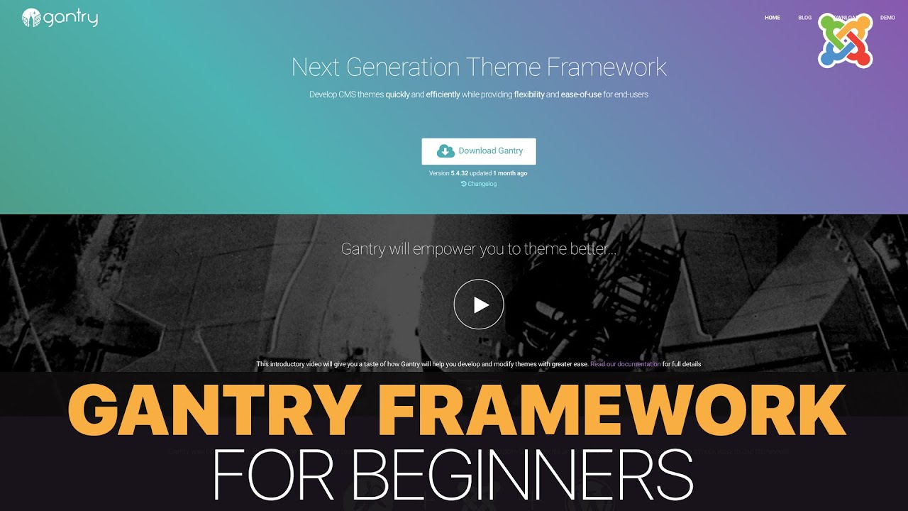 [Beginners] Gantry Framework For Joomla - Part 1