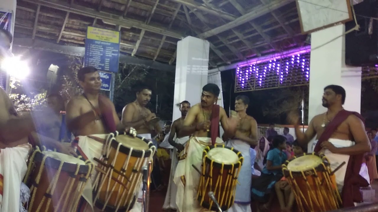 Thayambaka Sadanam Anil and Sadanam Ramdas. Pattalam