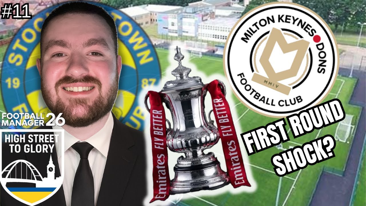FA CUP DREAMING? | FM26 High Street to Glory #11