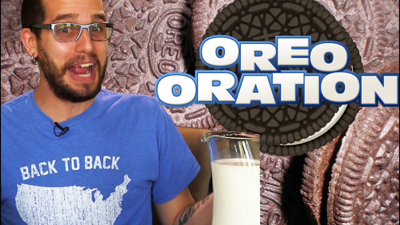 Colin Moriarty Reviews Oreo Cookies - Oreo Oration