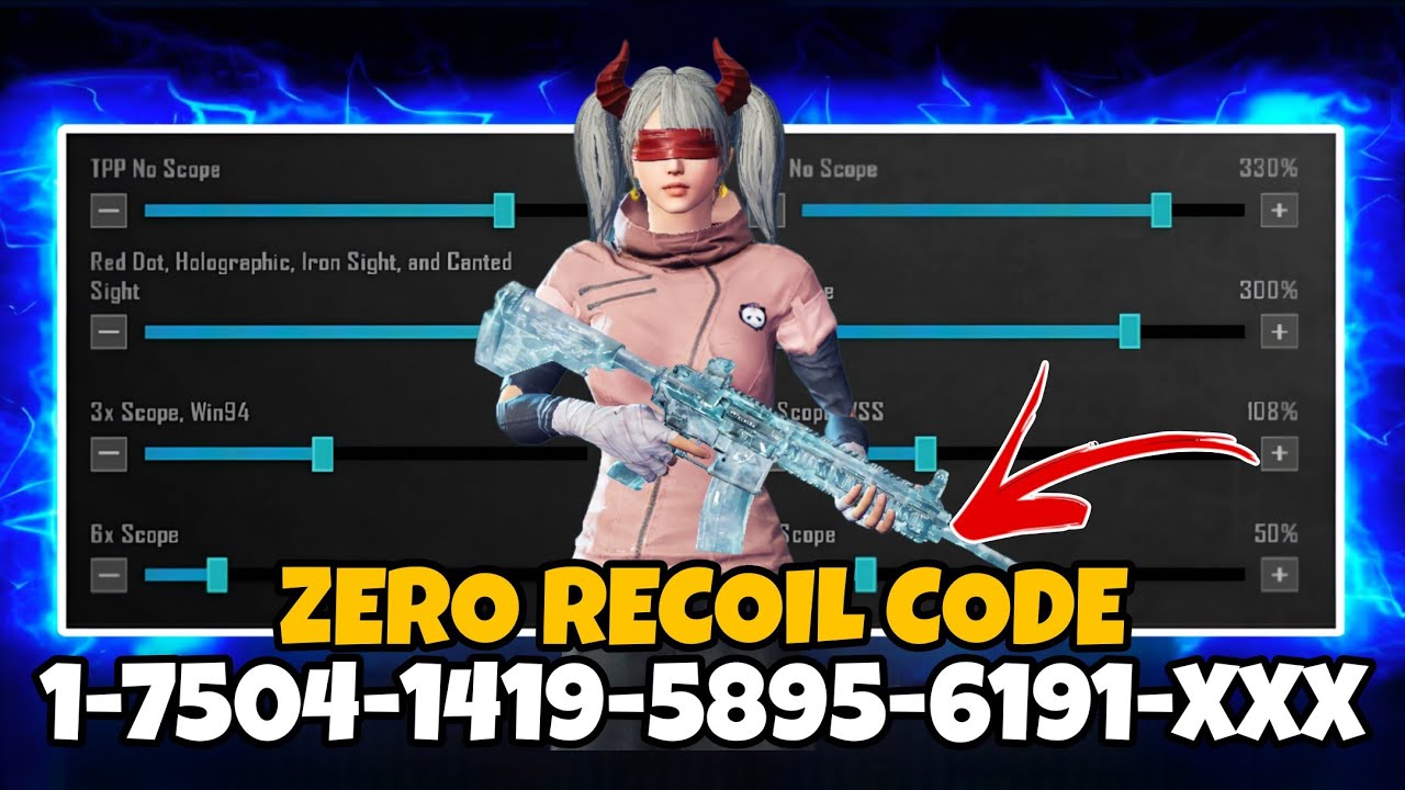 BGMI Best Sensitivity & Control Layout🔥 Zero Recoil for All Devices(Gyro & Non-Gyro)