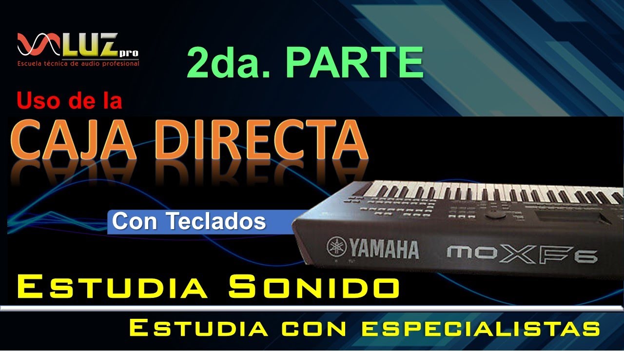 Cajas directas para teclado 2da parte