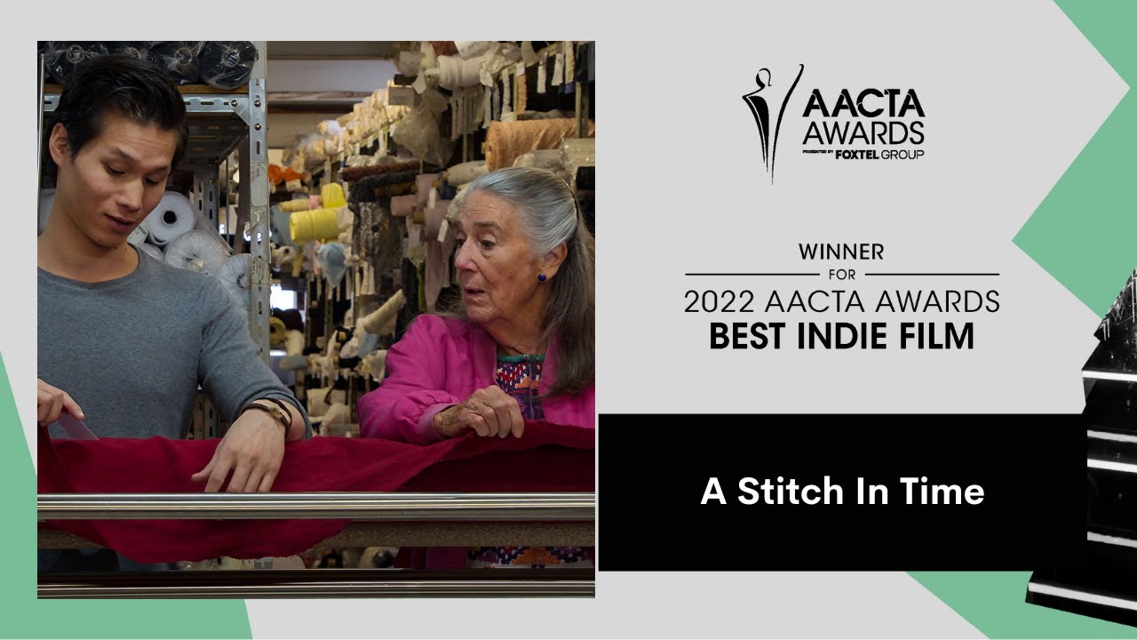 A Stitch in Time wins Best Indie Film | 2022 AACTA Awards
