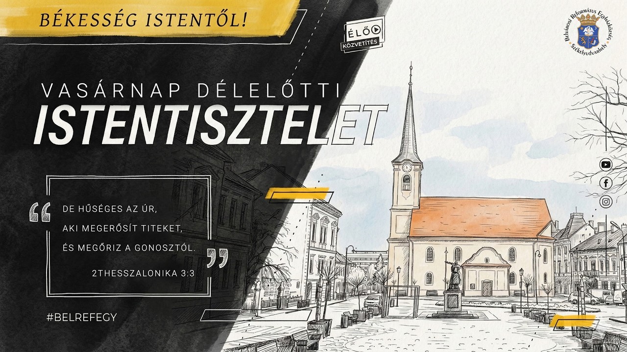 VASÁRNAPI ISTENTISZTELET - 2026. MÁRCIUS 8.