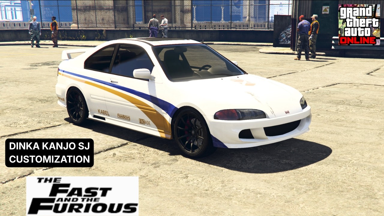 The Fast and The Furious - Danny Yamato's Honda Civic Kanjo SJ Customization Gameplay GTA 5 Online