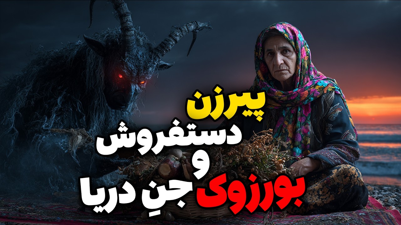 داستان ترسناک بورزوک جن دریا : انتخاب زن دستفروش برای تعلیم ماورا