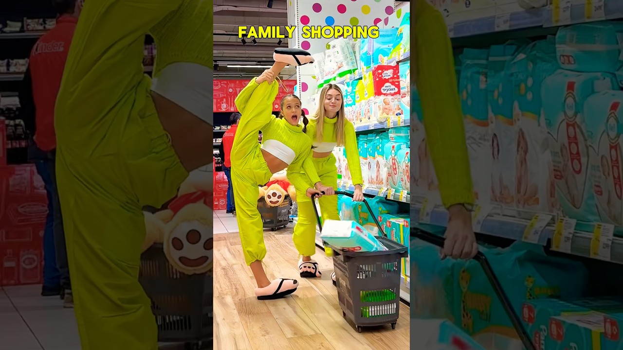 Diaper Shopping or  Flexibility challenge? 🤪👀👀👀 #shorts