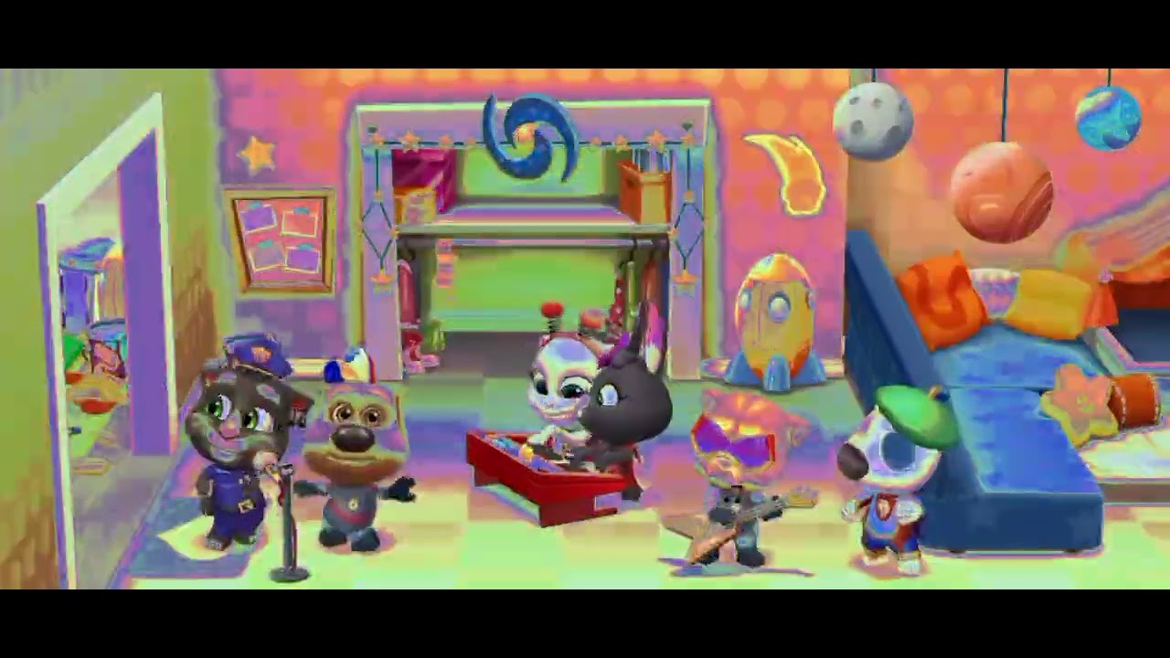 My Talking Tom Friends - Having a Fun Day