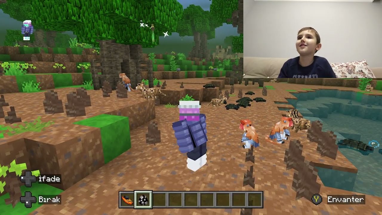 Minecraft'ta Kano İle Keşif: Gizli Şelaleyi Bulabilecek miyiz?