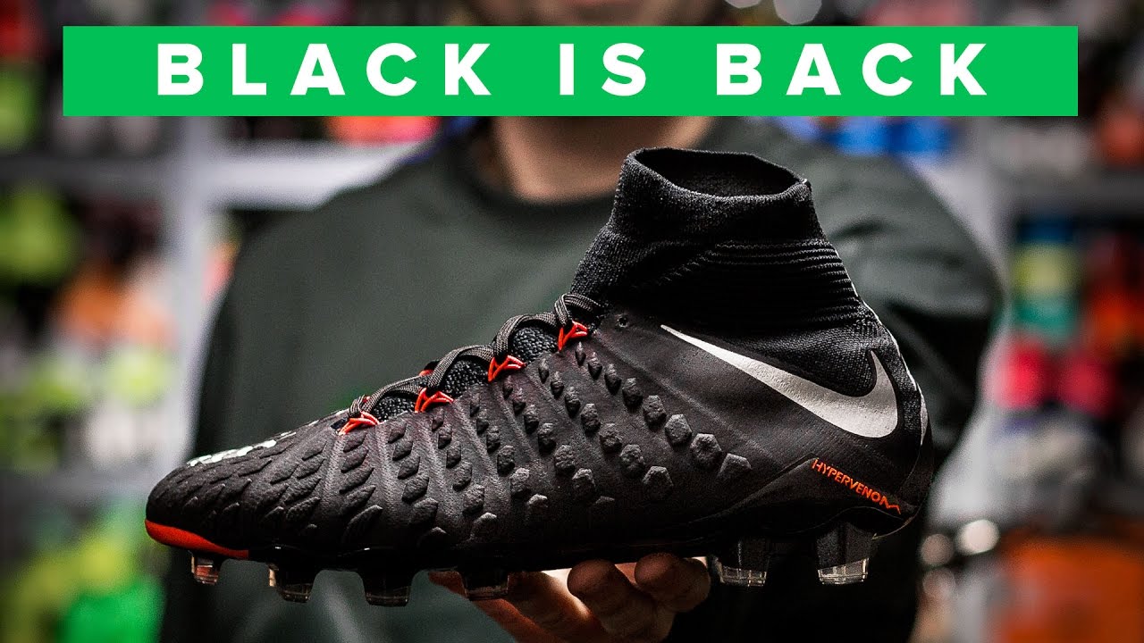 SICK NEW BLACK NIKE HYPERVENOM 3