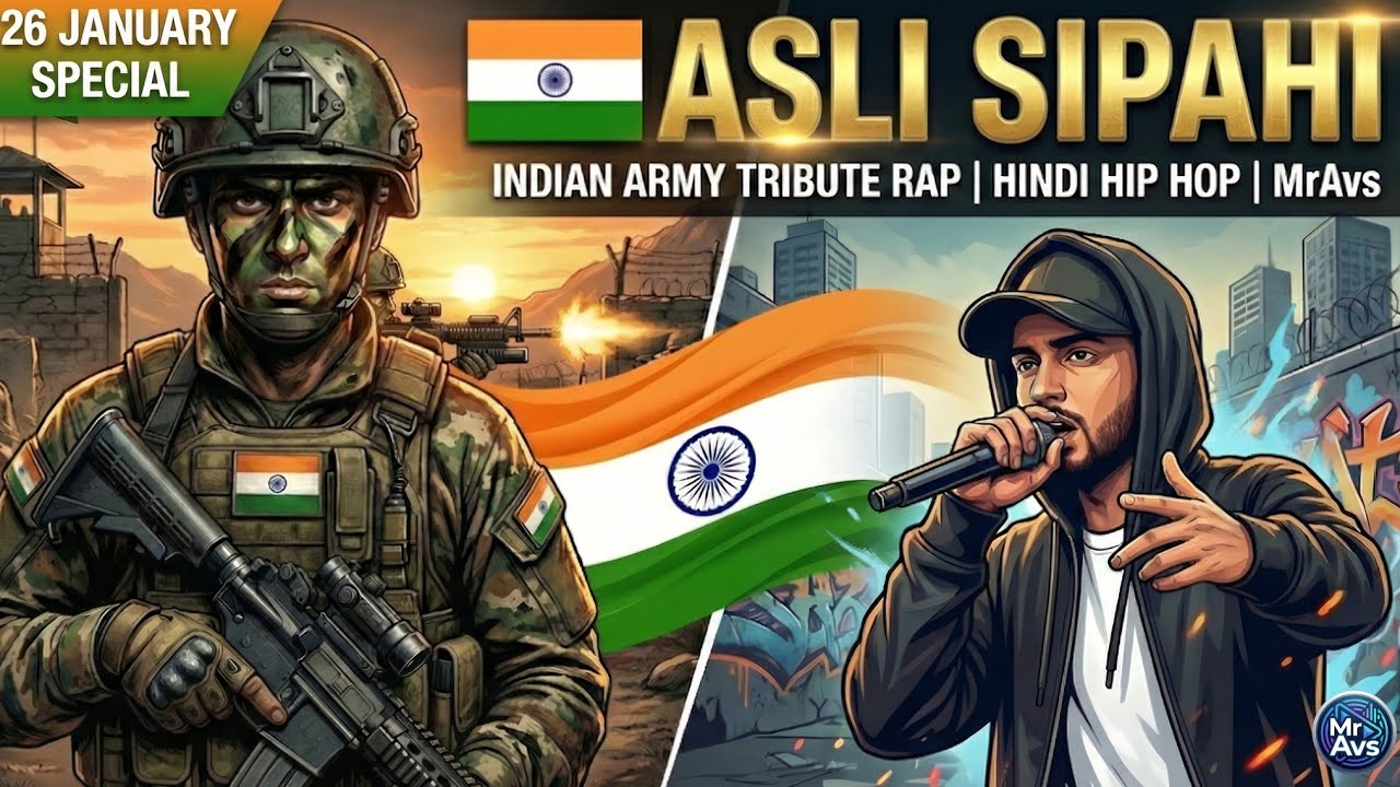 Republic Day Special Rap 🇮🇳 | ASLI SIPAHI | Indian Army Tribute | MrAvs