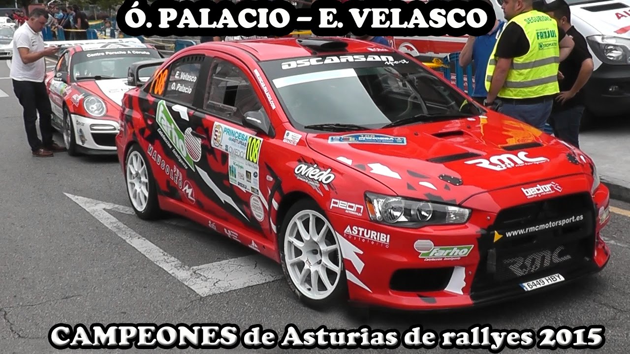 Ó. Palacio - E. Velasco  | Campeones de Asturias de Rallyes 2015