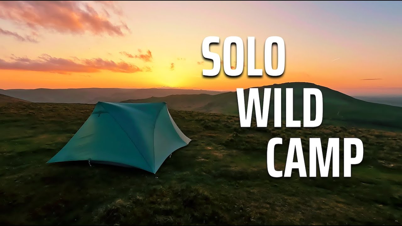 Wild Camping in the Shropshire Hills UK - Hope Bowdler Hill, Caer Caradoc and The Long Mynd