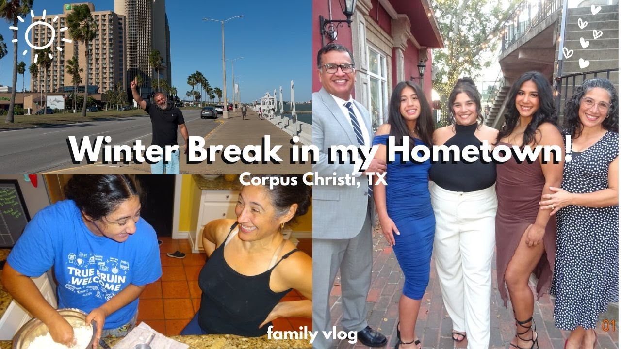 Winter Break in my Hometown, Corpus Christi, TX!! | Vlog #19
