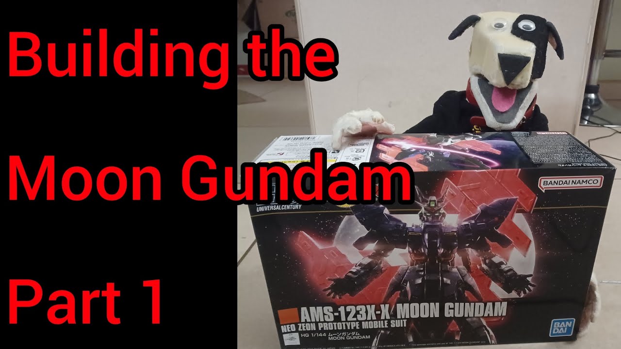 Building the Moon Gundam Part 1 at the @GUNPLASA BuildMeet