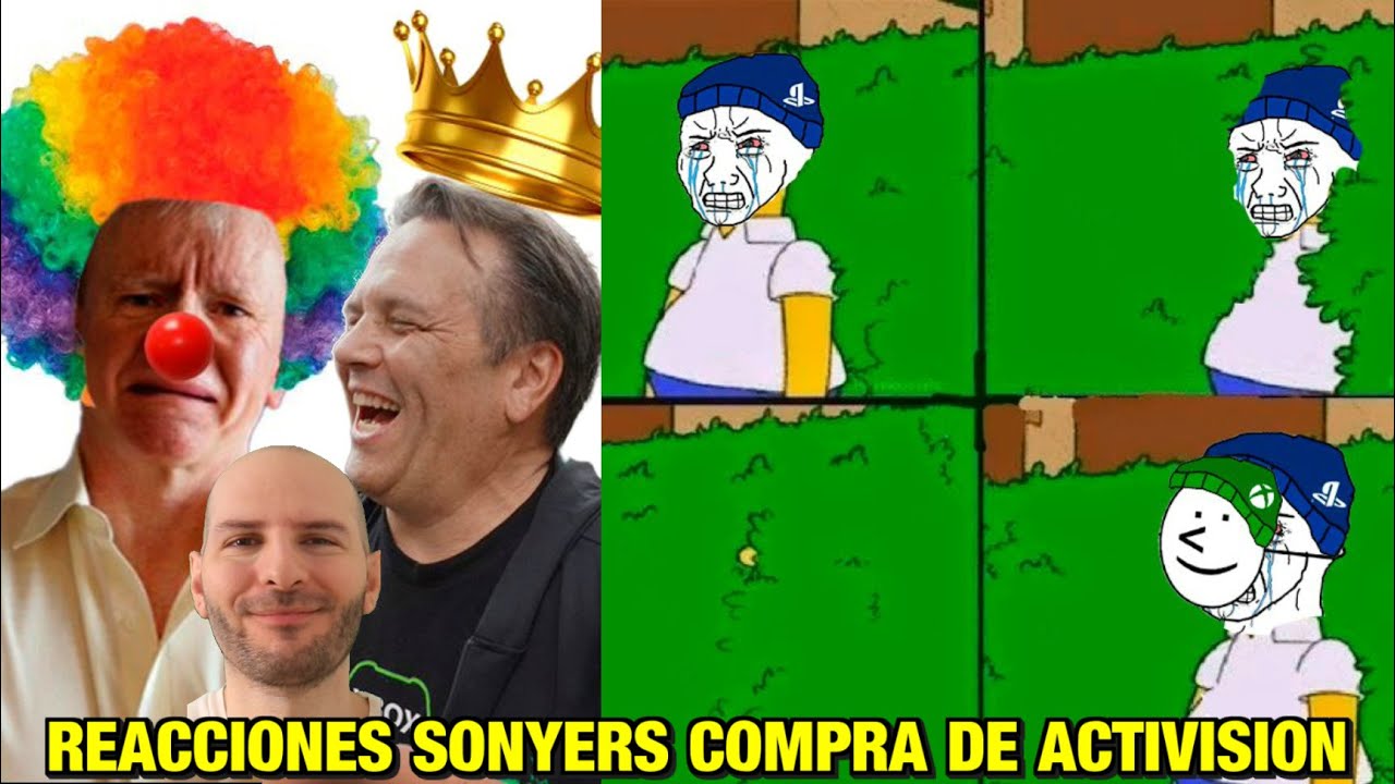 REACCIONES SONYERS A LA COMPRA DE ACTIVISION BLIZZARD POR MICROSOFT | LLOROS PIPEROS | Sasel