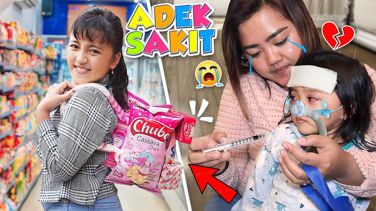 DEK DANISA SAKIT, DINAR BIKININ SNACK CHIKI VIRAL BIAR SEMBUH❤️ #viral #trending