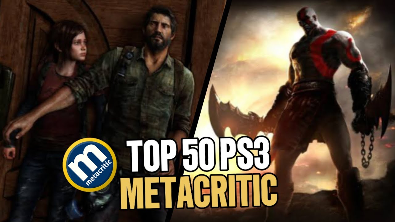 50 MELHORES JOGOS DO PS3 SEGUNDO O METACRITIC #games #ps3 #metacritic