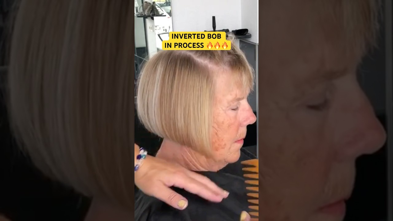 INVERTED BOB IN PROCESS! 🔥🔥🔥Full Tutorial Linked Below! 🔥🔥🔥