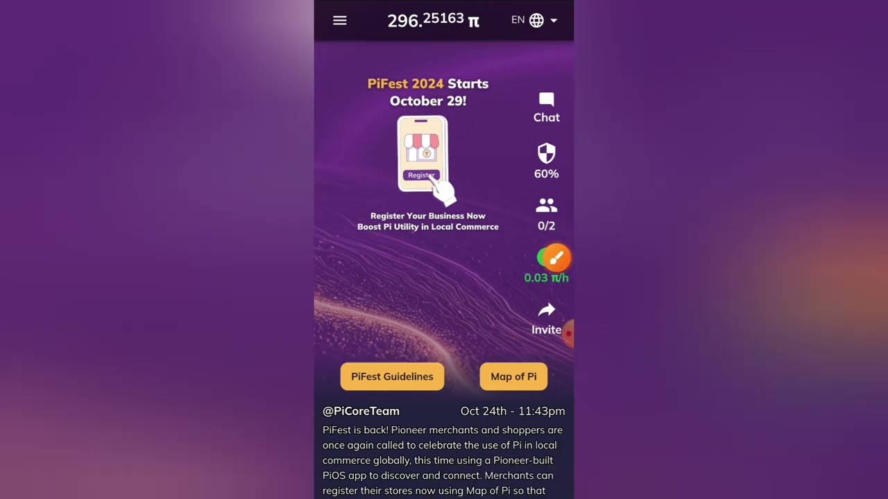 PiFest2024-How to use Map of Pi Pi Pioneer merchants Registration Free