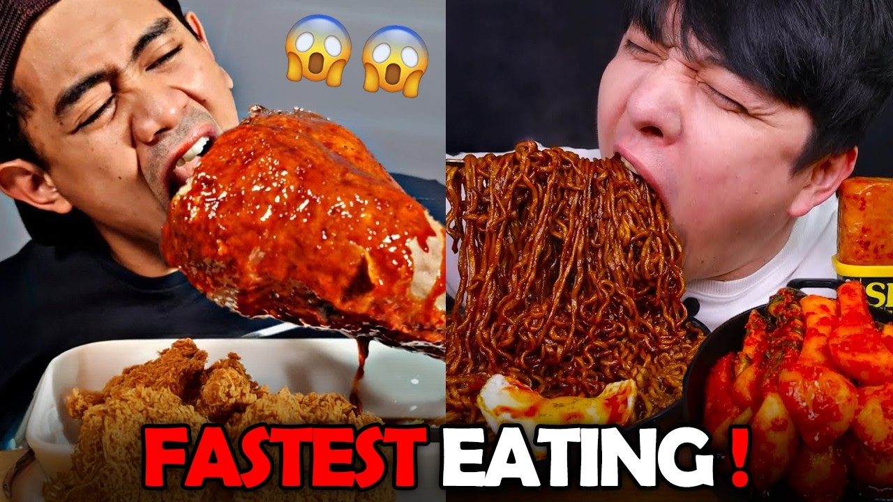 THE FASTEST EATING MUKBANGERS