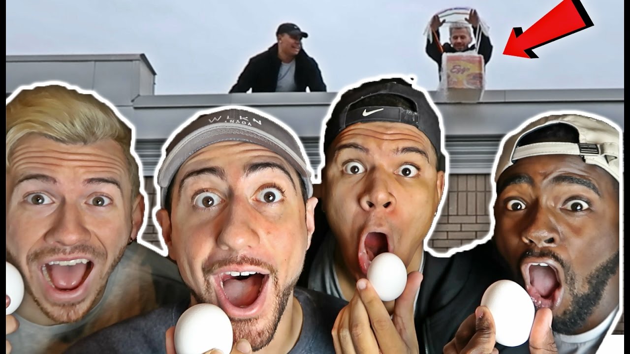 INSANE EGG DROP CHALLENGE!! *TRY NOT TO BREAK IT*