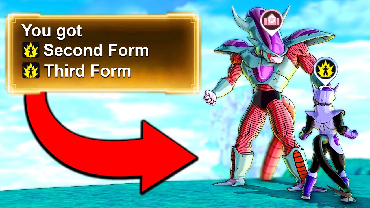 Dragon Ball Xenoverse 2 - New CAC Race Transformations & Skills Update (Frieza Race Mod)