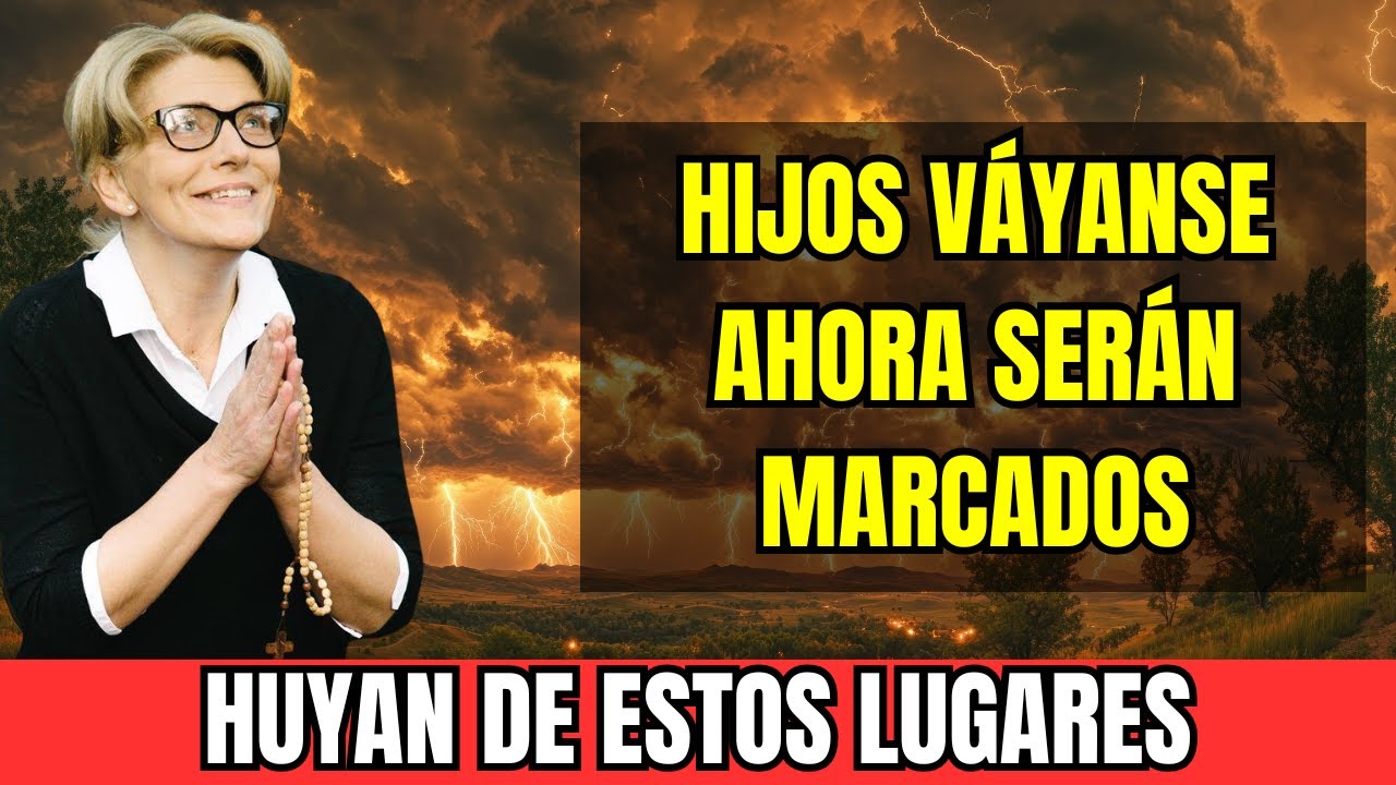 ALERTA DEL CIELO: Desde Medjugorje, la Virgen María advierte — abandonen estos lugares de inmediato