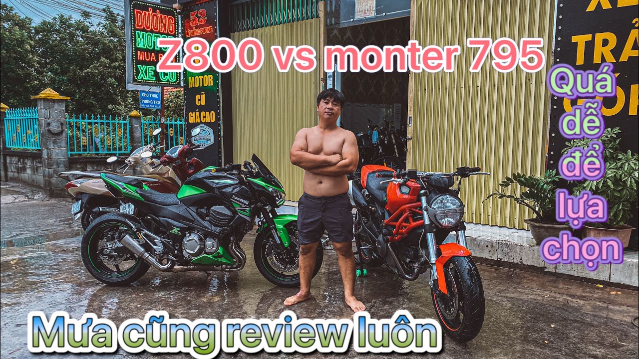 |Dương motor| gái ý hay gái nhật?monter 795 hay z800 thần thánh?