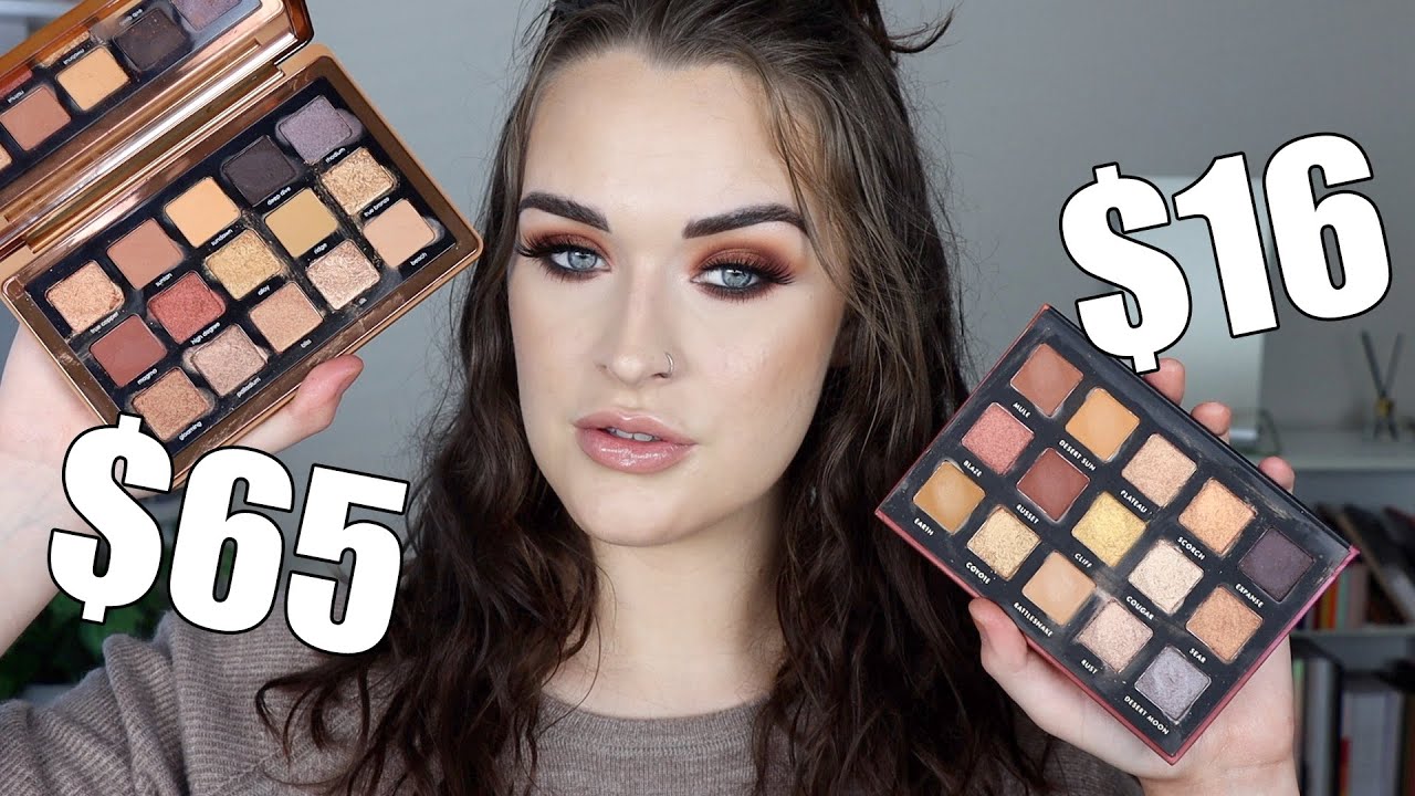 Alter Ego Canyon vs Natasha Denona Bronze Eyeshadow Palette | Tutorial, Wear Test + Swatches