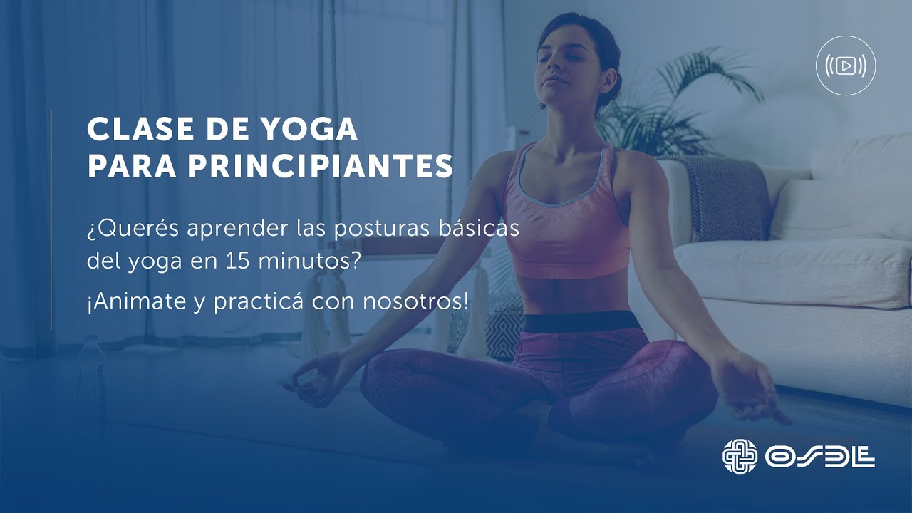 Clase de yoga para principiantes