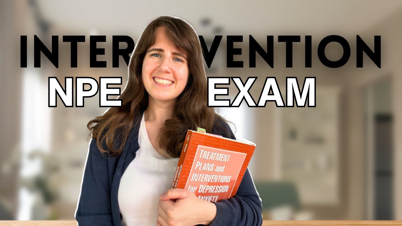 🎥 National Psychology Exam: Mastering the Intervention Section