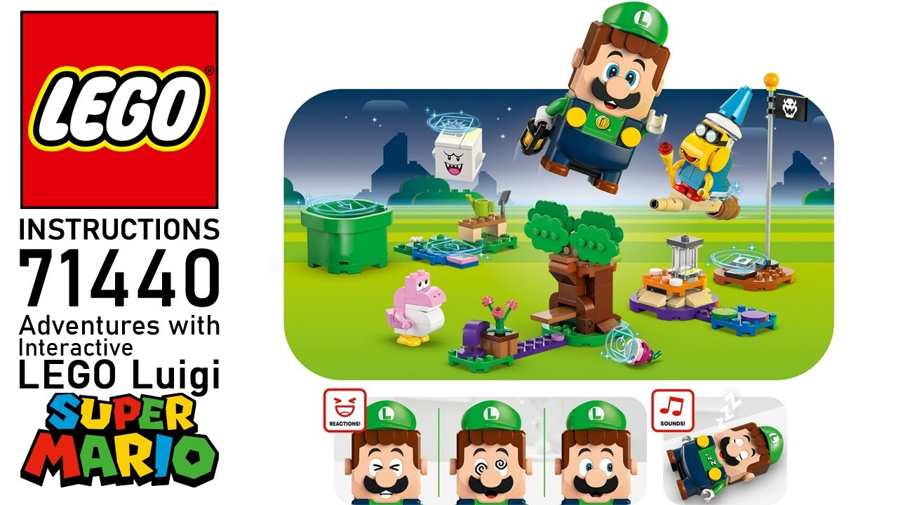 LEGO Instructions: 71440 Adventures with Interactive LEGO Luigi