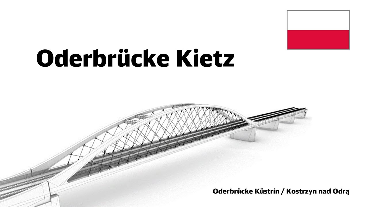 Oderbrücke Kietz polnisch