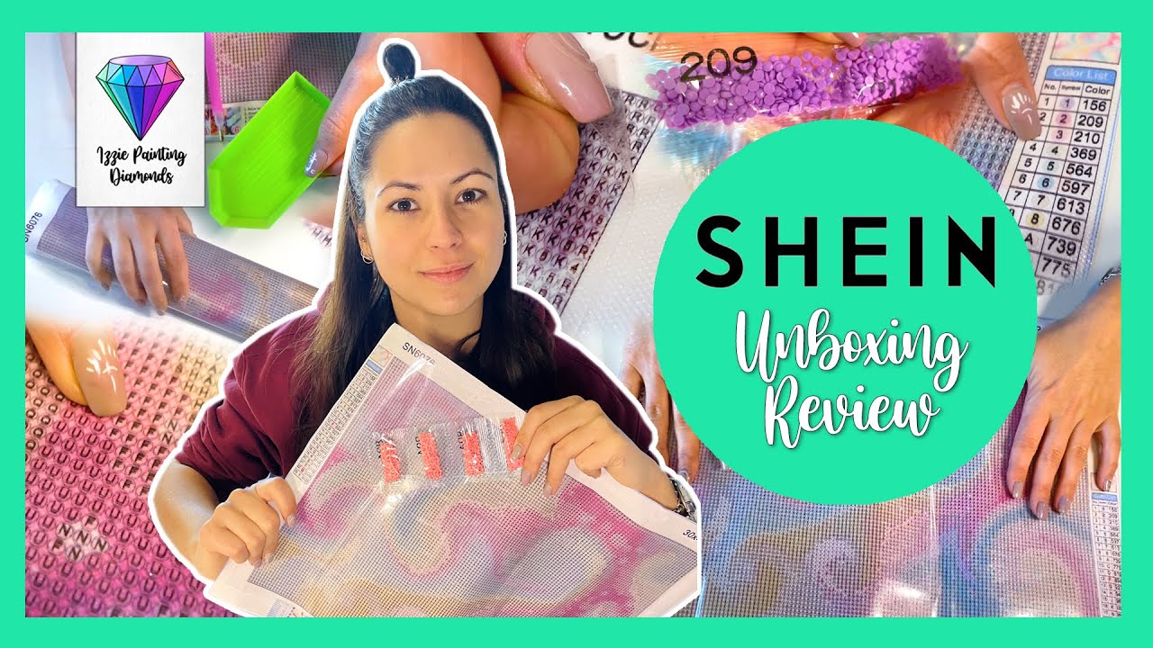 Unboxing Cuadro Shein Diamond Painting