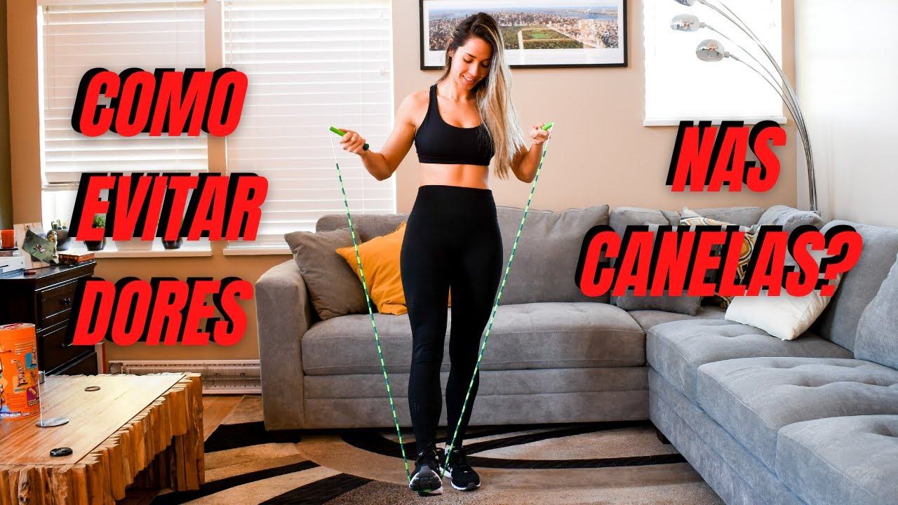 COMO EVITAR DORES NAS CANELAS AO PULAR CORDA?