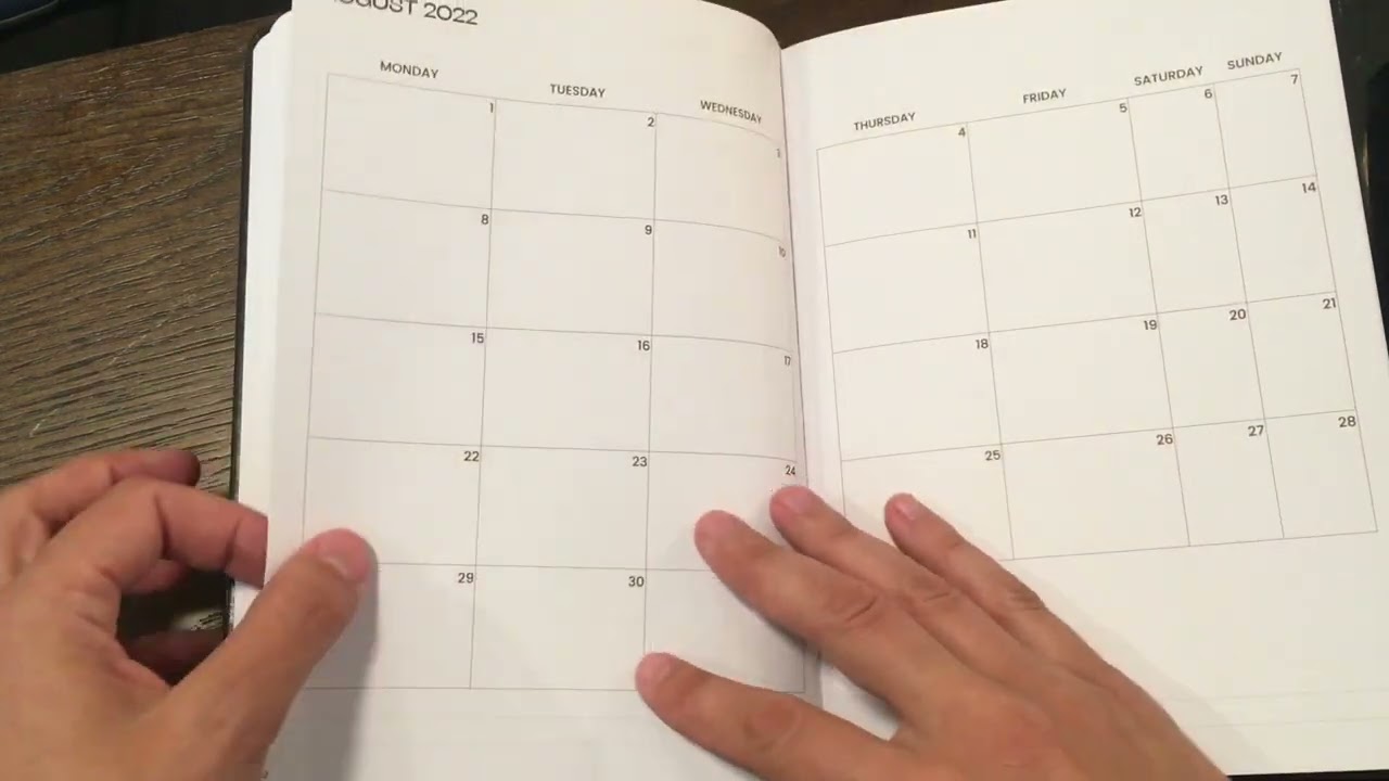 First Look at the MSTRPLN 2022 Academic Planner!