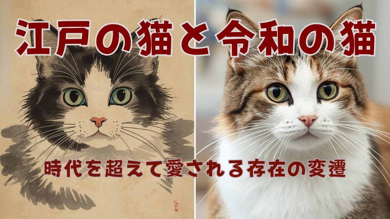 江戸の猫と令和の猫｜時代を超えて愛される理由