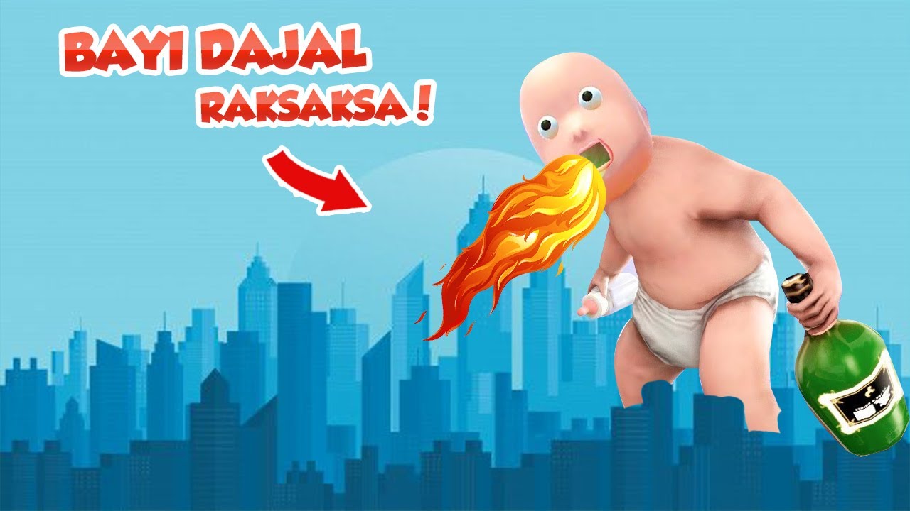 BAYI DAJJAL INI SELALU LAPER DAN AKHIRNYA JADI RAKSAKSA !!