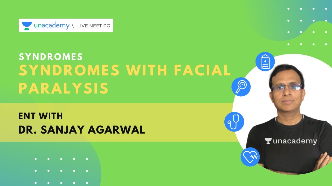 Syndromes | Syndromes with facial paralysis | ENT | Dr. Sanjay Agarwal