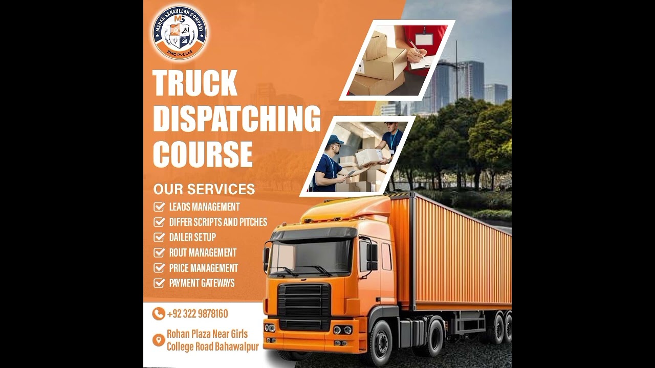 🚛 Master Truck Dispatching &ndash; Start Your Logistics Career Today! 💼📞