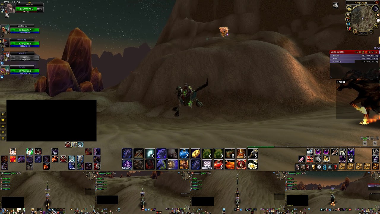 WoW Classic &mdash; локация Essence of Air Farming
