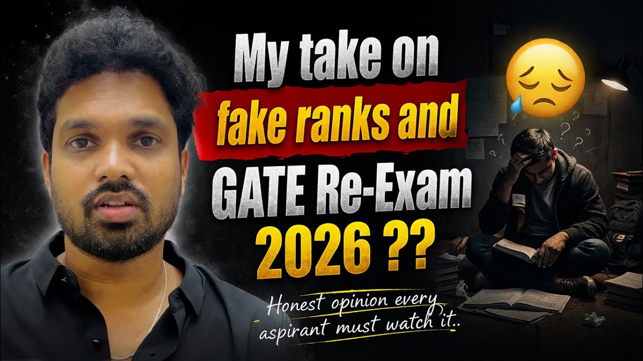 GATE 2026 Re-Exam నిజమేనా?? Fake  ర్యాంకుల అసలు కథ! #gate2027  #gate2026 #gateresult 