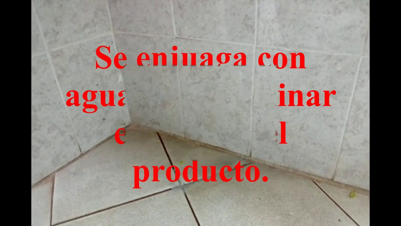 Limpieza de Piso de Ba&ntilde;o  Brite