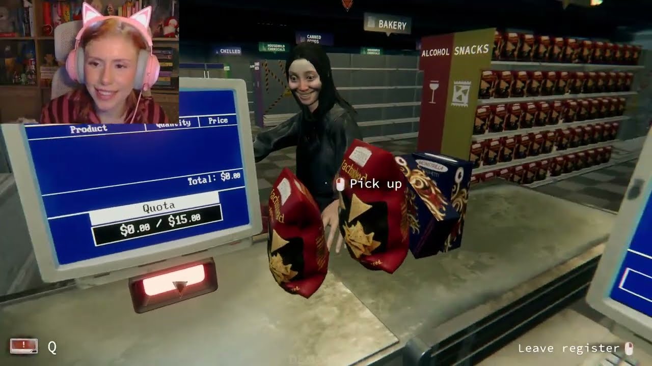 PLAYING HORROR GAMES (hellmart demo)