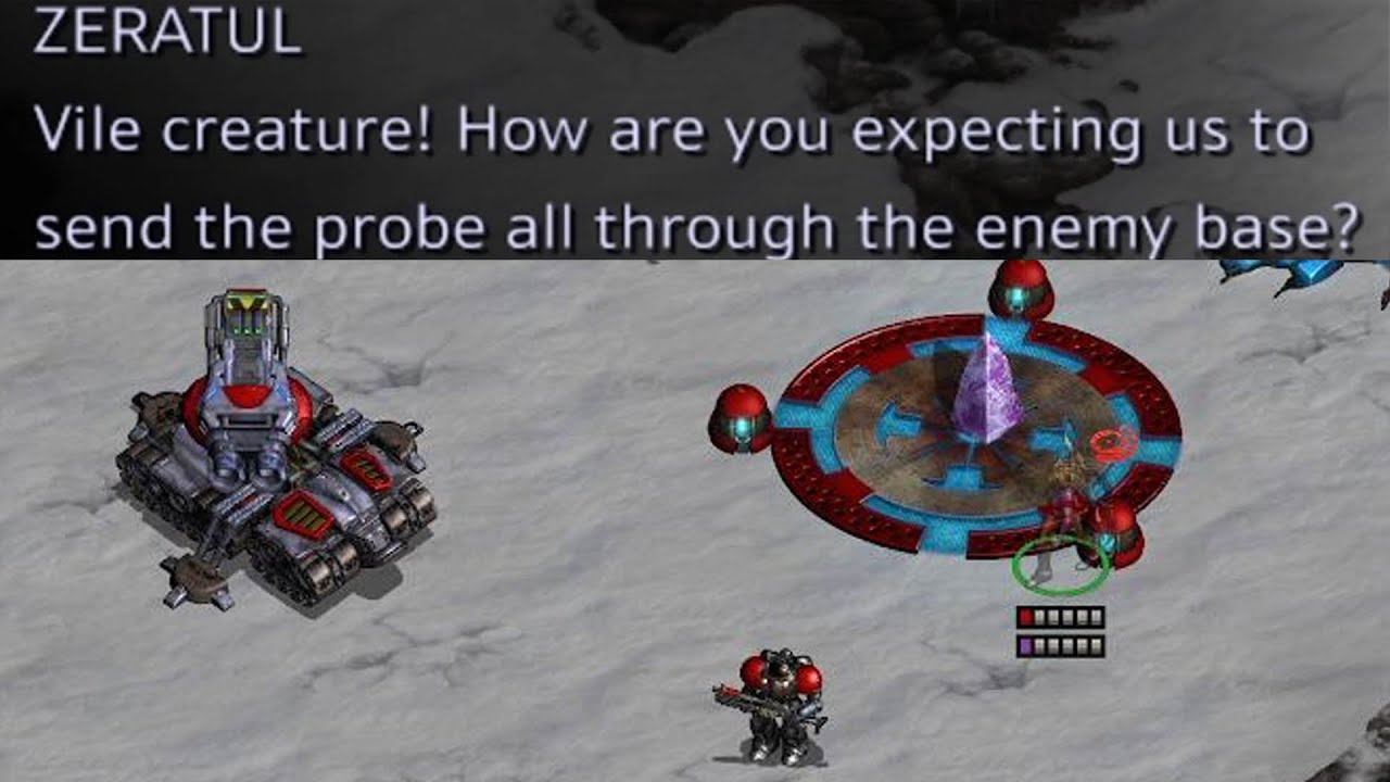 Zeratul ruins Kerrigan's speedrun